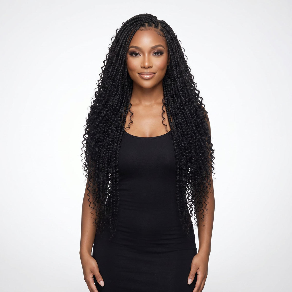 20" Kinky Curly Feather Crochet
