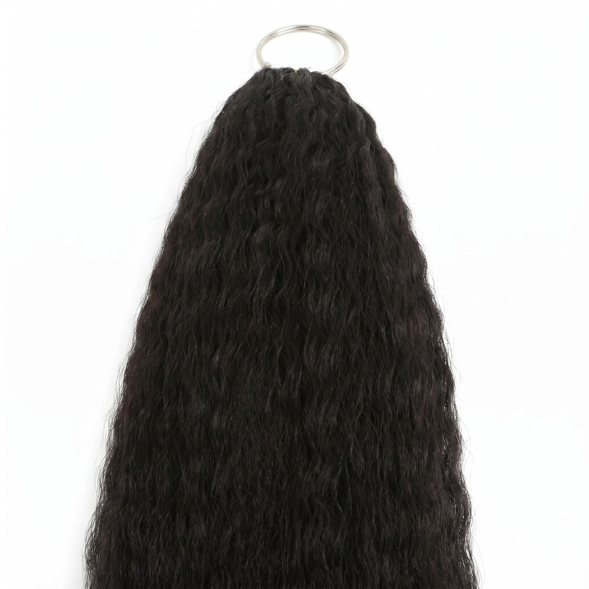 20" Kinky Straight Feather Crochet