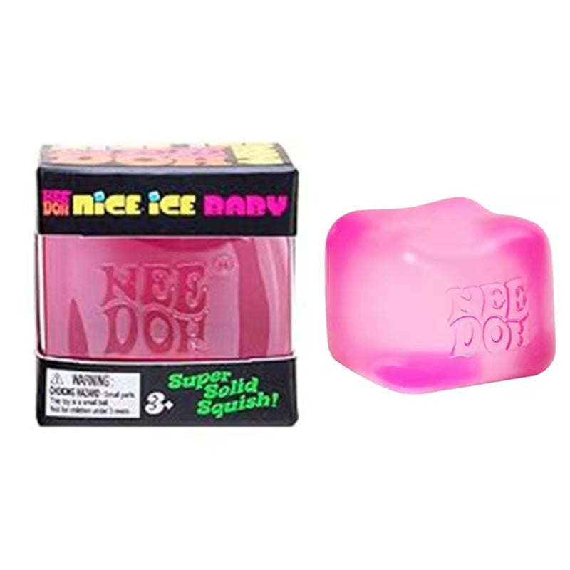 Stress Relief Squishy Cube Sensory Toy