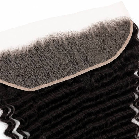 Deep Wave 13x4 Transparent Lace Frontal