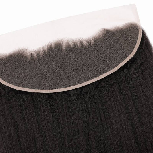 Kinky Straight 13x4 Transparent Lace Frontal