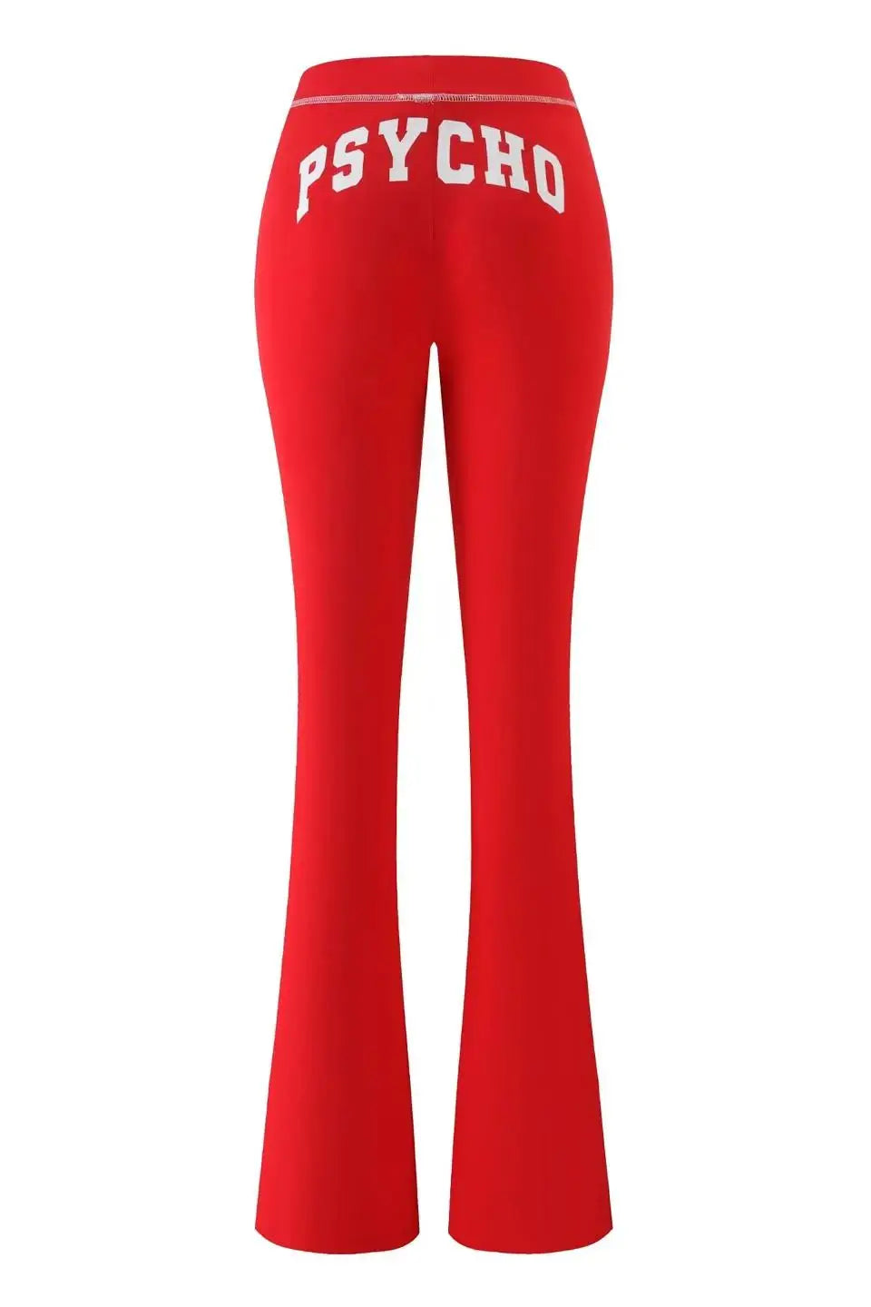 Zip-Up Long Sleeve Top & Low Waist Micro Flared Pants